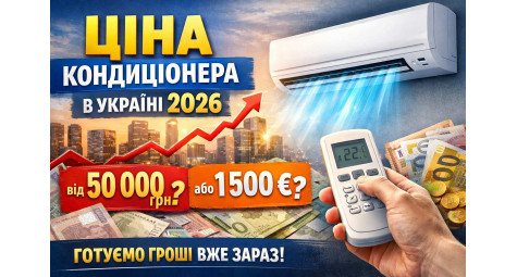 Ціна кондиціонера в Україні 2026