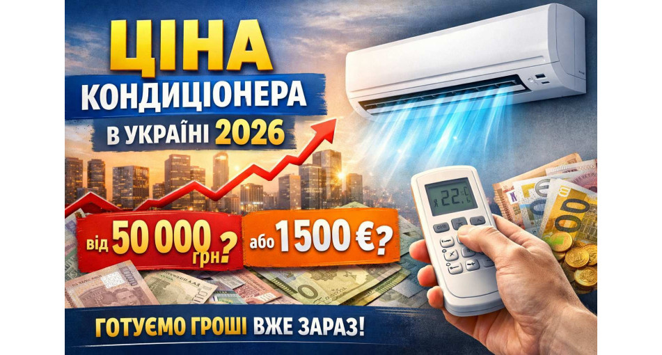 Ціна кондиціонера в Україні 2026: повний гайд для покупців